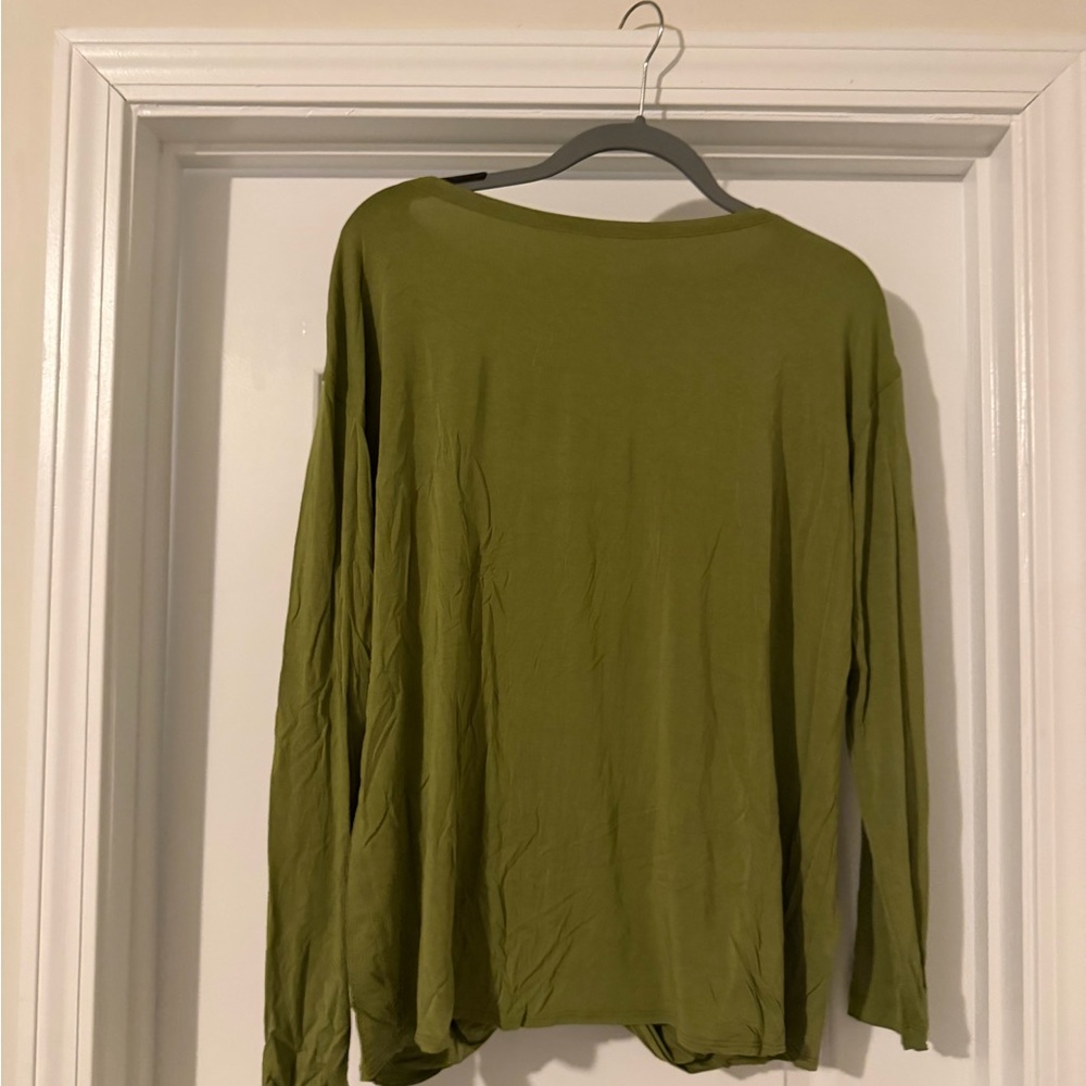 Lululemon Olive Green Long Sleeve Top